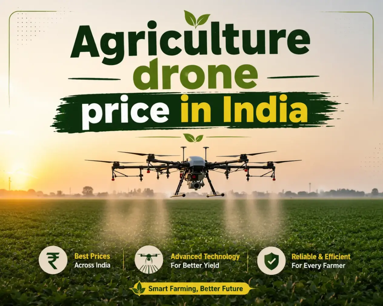 Agriculture drone price in India blog