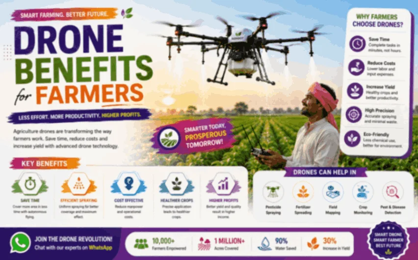 Drone benefits for farmers blog